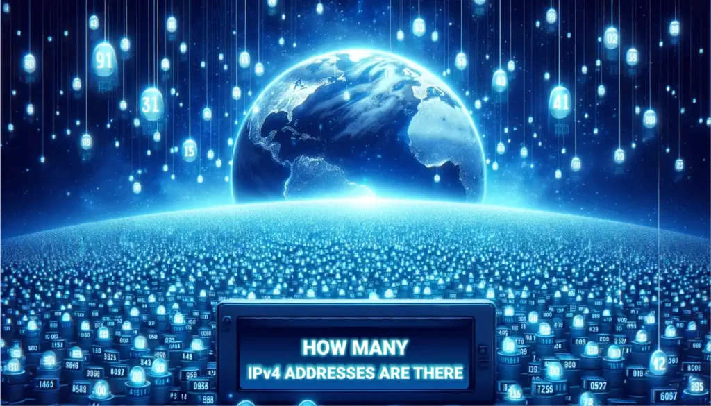 How many IPv4 addresses are there