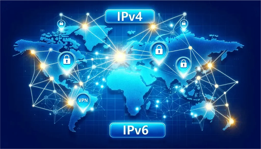 IPv6 or IPv4, which works better with a VPN