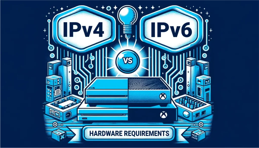IPv4 vs IPv6 Xbox What are the hardware requirements for implementing IPv6